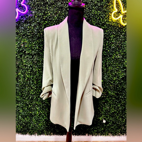 BBJ Mint Green Blazer. Size M - Picture 1 of 4